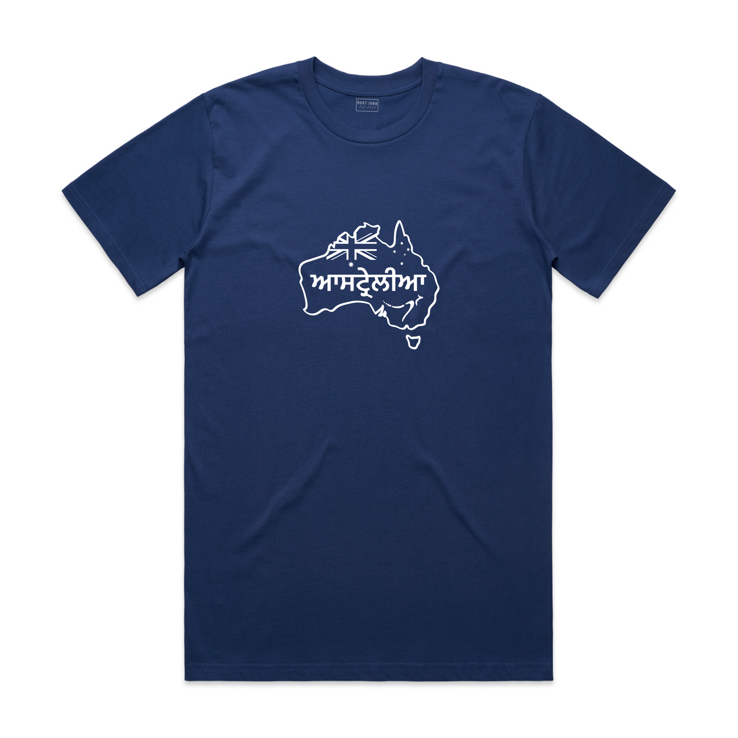 The Root Origin-Tee Australia map