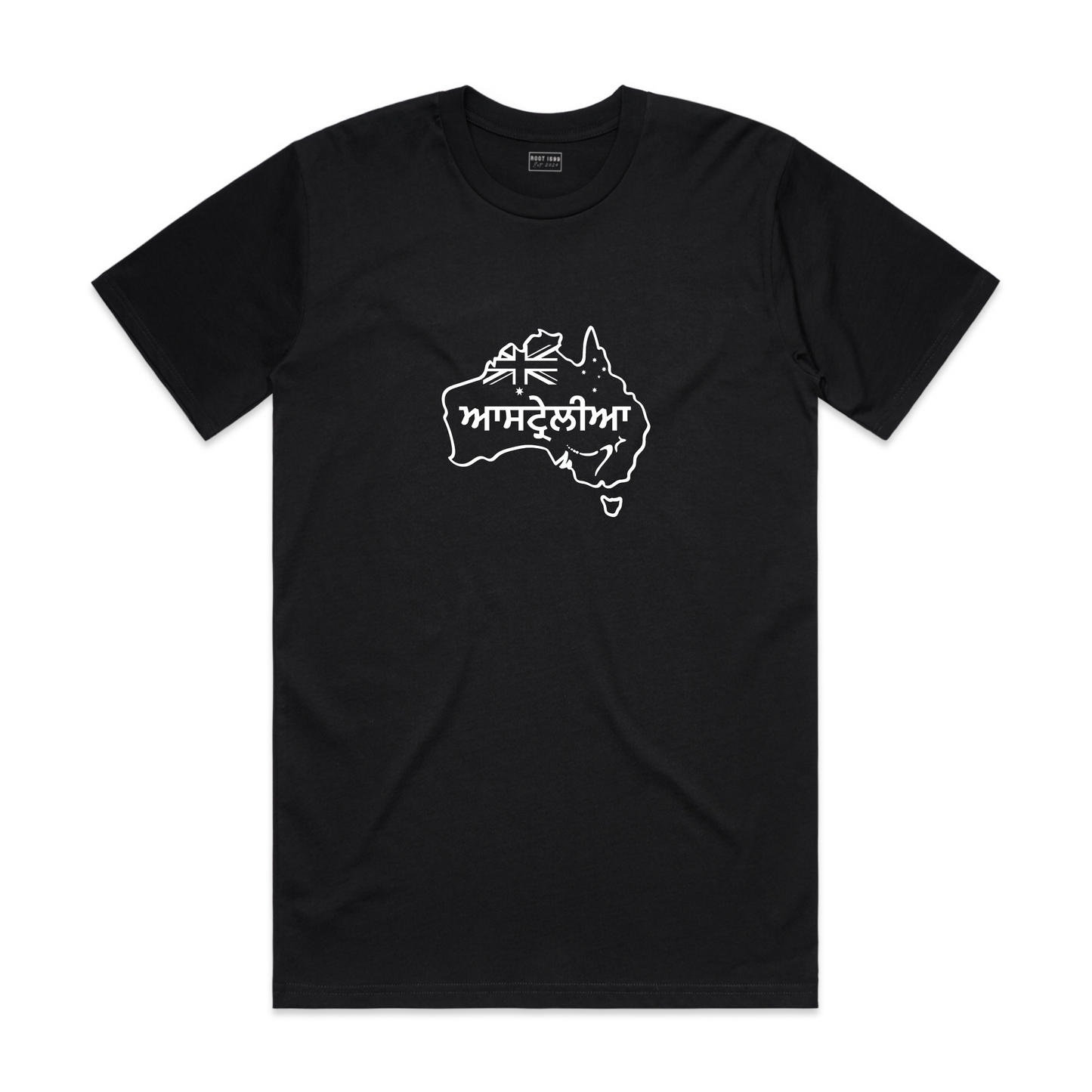 The Root Origin-Tee Australia map